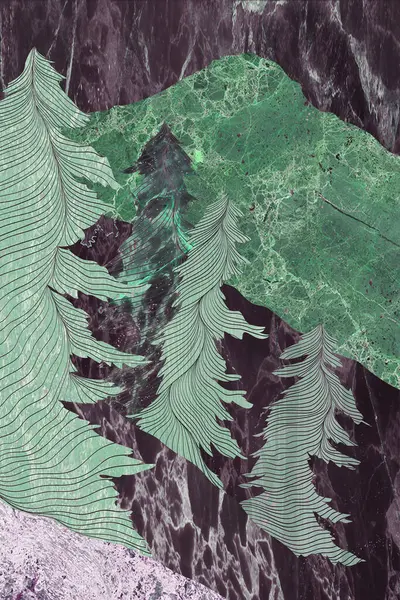 Modern mermer mozaik, soyut geometri, sanat deco duvar kağıdı, yapay taş dokusu, geometrik moda mermer çizimi.