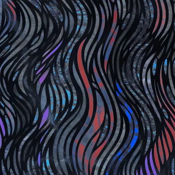 Su dalgalanması soyut dalga deseni, basit grafik biçiminde duvar kağıdı.