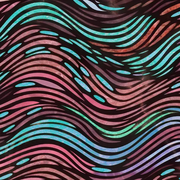 Su dalgalanması soyut dalga deseni, basit grafik biçiminde duvar kağıdı.