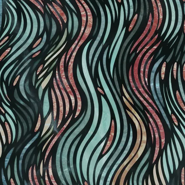 Su dalgalanması soyut dalga deseni, basit grafik biçiminde duvar kağıdı.