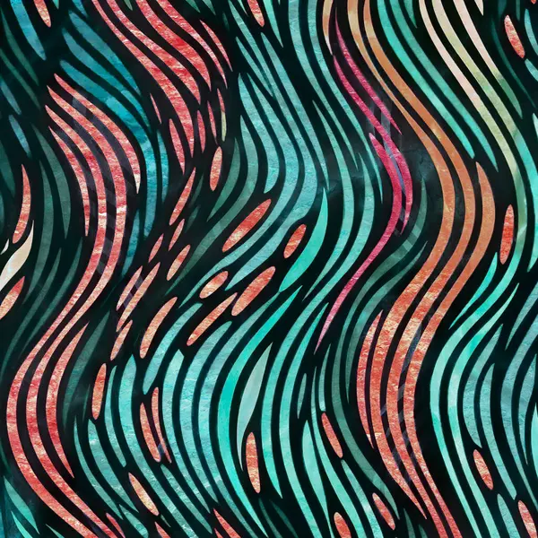 Su dalgalanması soyut dalga deseni, basit grafik biçiminde duvar kağıdı.