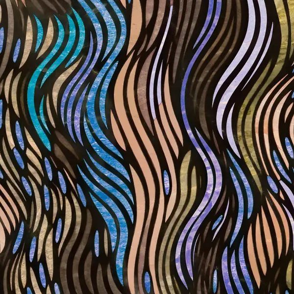 Su dalgalanması soyut dalga deseni, basit grafik biçiminde duvar kağıdı.