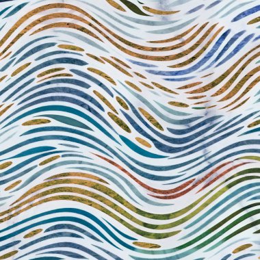 Su dalgalanması soyut dalga deseni, basit grafik biçiminde duvar kağıdı.