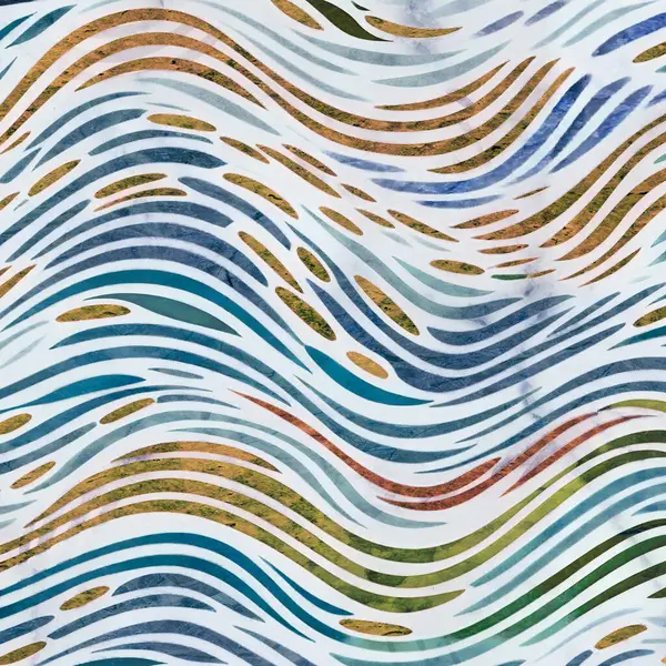 Su dalgalanması soyut dalga deseni, basit grafik biçiminde duvar kağıdı.