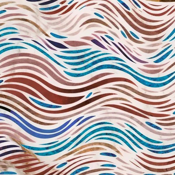 Su dalgalanması soyut dalga deseni, basit grafik biçiminde duvar kağıdı.