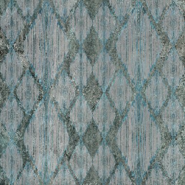 Soyut geometrik arkaplan, eşkenar dörtgen şekiller. Modern mermer mozaik kaplama, sanat deco duvar kağıdı. Moda illüstrasyonu. Yapay taş desenli ve altın folyolu mavi siyah üçgenler.