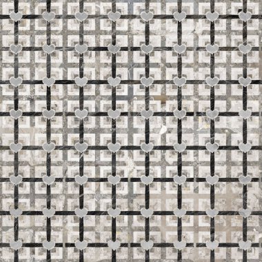 Basit kalp deseni pürüzsüz. Renkli kalp desenli mermer ve taş desen dokular ve arkaplan için kullanışlı.