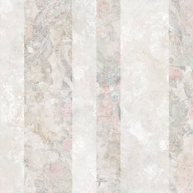 Taş ya da mermer desenli doğal arka plan, çiçek duvar kağıdıyla karıştırılmış. İç mekan mermer duvar tasarımı.