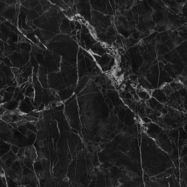 Siyah mermer dokusu, doğal desenli mermer yapısı arkaplan ve tasarım için. Siyah ve beyaz mermer desenli doku arkaplanı.