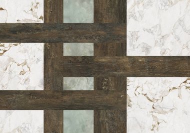 Geometrik şekilli değişik bilye ya da taşlar ile yaratıcı yamalar. Çeşitli bilye ve taşlardan oluşan yaratıcı yama kalıbı.