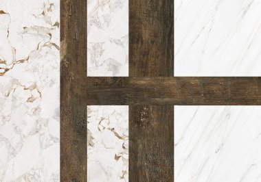 Geometrik şekilli değişik bilye ya da taşlar ile yaratıcı yamalar. Çeşitli bilye ve taşlardan oluşan yaratıcı yama kalıbı.