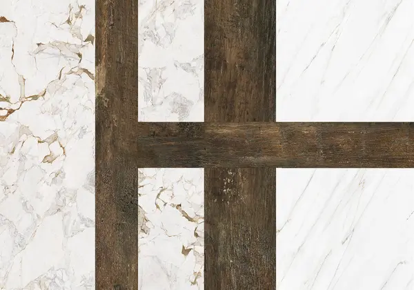 Geometrik şekilli değişik bilye ya da taşlar ile yaratıcı yamalar. Çeşitli bilye ve taşlardan oluşan yaratıcı yama kalıbı.