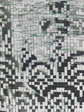 Dijital dekorasyon için arkaplan tekstil çapraz şablonu.