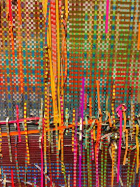 Kırsal şeritler. Albüm, sanat, poster, sayfa arkaplanı, dekor ve duvar kağıdı için renkli pastel boya çizgileri.