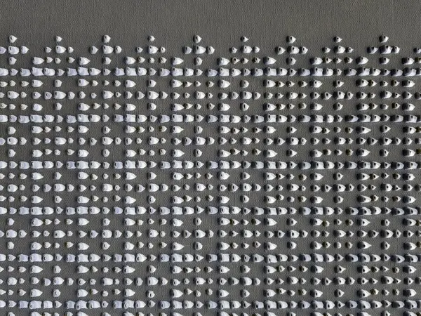 Geometrik çizgileri kapat veya noktaların dokusu beyaz ve açık renk.