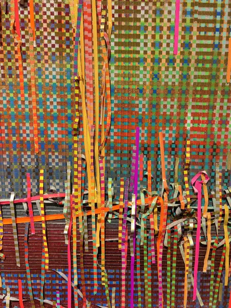 Kırsal şeritler. Albüm, sanat, poster, sayfa arkaplanı, dekor ve duvar kağıdı için renkli pastel boya çizgileri.