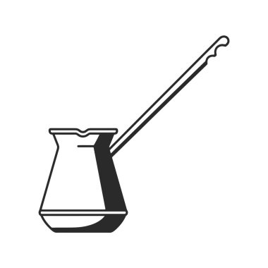 Geleneksel bir cezvede Türk kahvesi demlemek sıcak konukseverliği ve otantik kültürel deneyimleri çağrıştırıyor, seyahat ve yemek blogları için mükemmel.