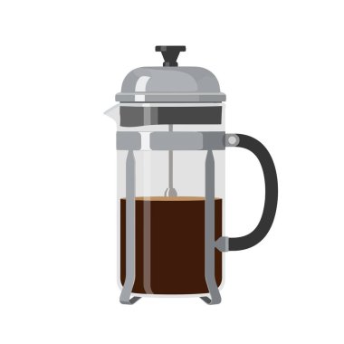 Pürüzsüz bir Fransız basınında zengin, aromatik kahve demlemek, rahat bir sabah ritüeli ya da kafe menüsü tasarımı için mükemmel, kahve kültürünün özünü yakalamak.