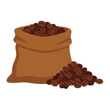 Taze kavrulmuş kahve çekirdekleri çuval bezinden dökülüyor. Mükemmel fincanı demlemeye hazır. Zengin bir aroma ve kahve aşıkları için rahatlatıcı bir sıcaklık vaat ediyor.