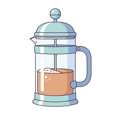 Modern Fransız basınında zengin aromatik kahve demlemek, bu klasik mutfakla mükemmel sabah ritüelinizin keyfini çıkarın..