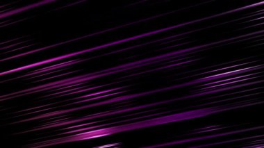 Siyah Arkaplanda Mor Işığın Soyut Çapraz Çizgileri
