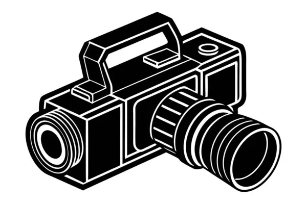 Termal Görüntüleme Kamerası vektör sanat silueti