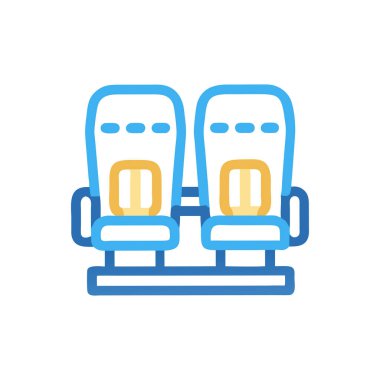 bus simgesi vektör illüstrasyonu