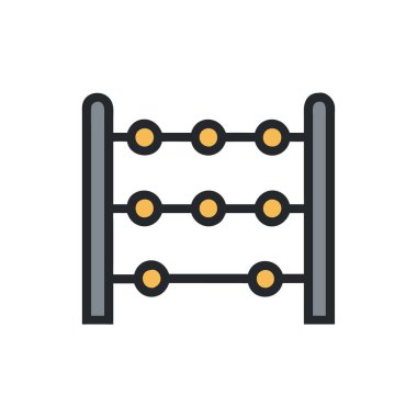 Vektör illüstrasyonu, simge ögesi arkaplanı