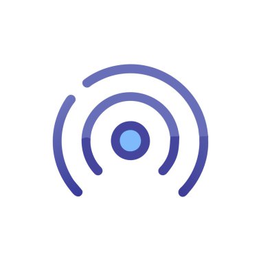 daire simgesi logo tasarım vektörü