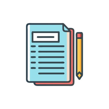 vektör simgesi bir kitap