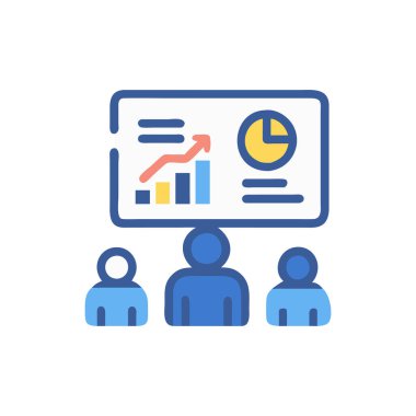 Vektör illüstrasyonu, simge ögesi arkaplanı