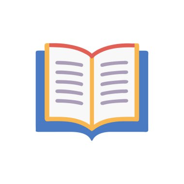 Kitap vektör resimlemesini aç