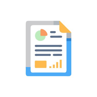 iş raporu düz vektör arzusu