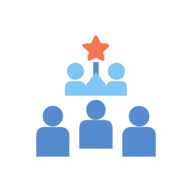 İnsan simgesi, vektör illüstrasyonu