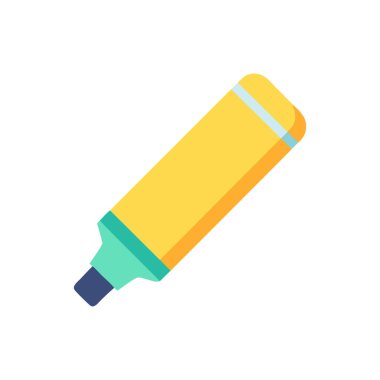 boya fırça düz simgesi, vektör, illüstrasyon