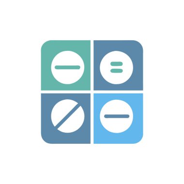 hapları düz simgesi, vektör, illüstrasyon