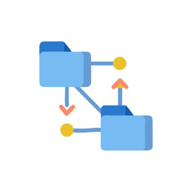 ağ paylaşım simgesi çizimi