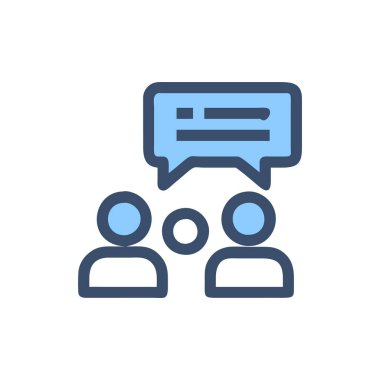 Vektör olarak Sosyal Ağ simgesi. Logotype