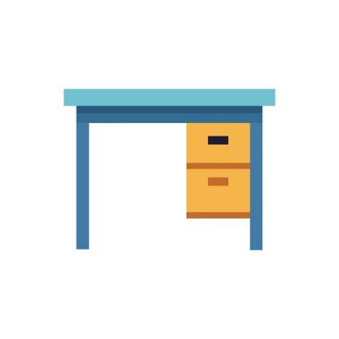 Çekmece vektör tasarımlı ahşap kutu