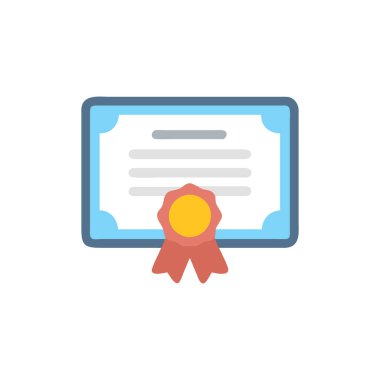 Eğitim simgesi vektör illüstrasyonu