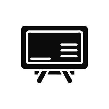 dizüstü bilgisayar simgesi vektörü. Bilgisayar işareti. kontur sembolü çizimi