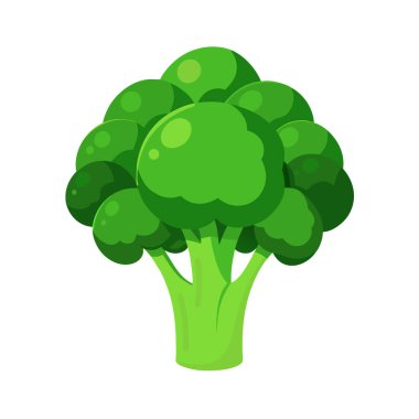 Yeşil brokoli sebze ikonu