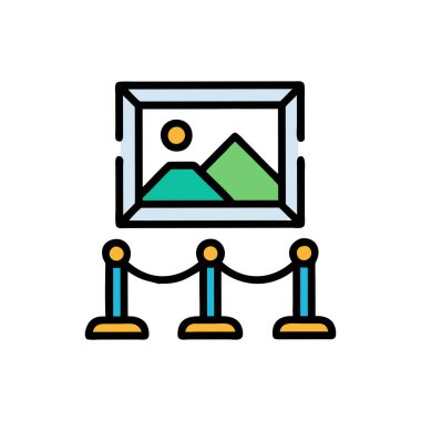 resim simgesi vektör illüstrasyonu