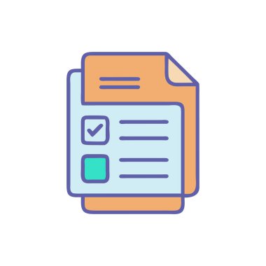 Vektör olarak pano simgesi. Logotype