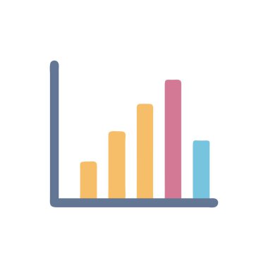 grafik renkli vektör simgesi