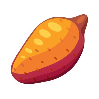 izole meyve ikonu vektör tasarımı