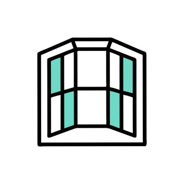 Vektör illüstrasyonu, simge ögesi arkaplanı