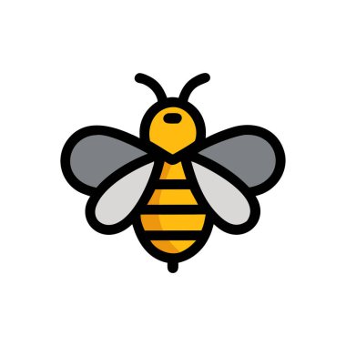 Kolayca değiştirebilen veya düzenleyebilen böcek vektör simgesi