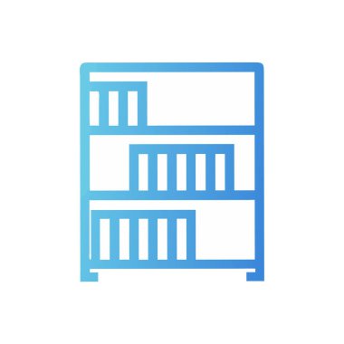 Ofis oluşturma simgesinin vektör illüstrasyonu