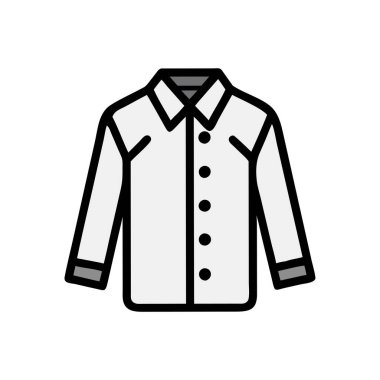 Ceket simge vektör çizim